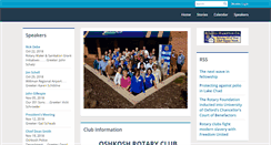 Desktop Screenshot of oshkoshrotary.org